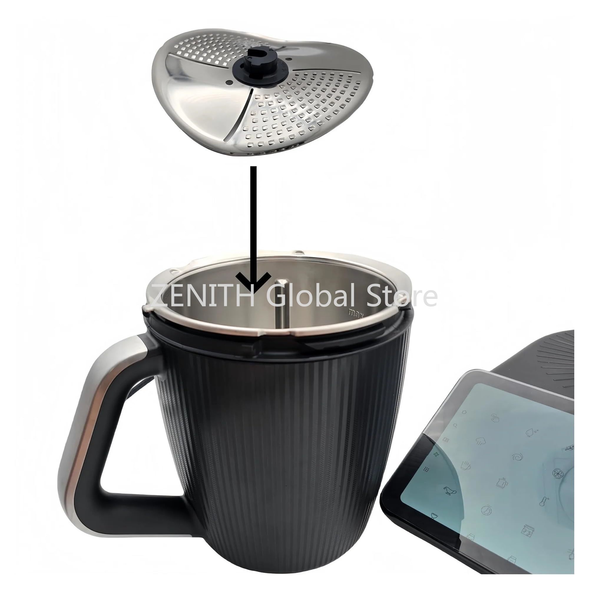 Kitchen Gadgets Thermomix - Stainless Steel Blade Protective Cover Baffle