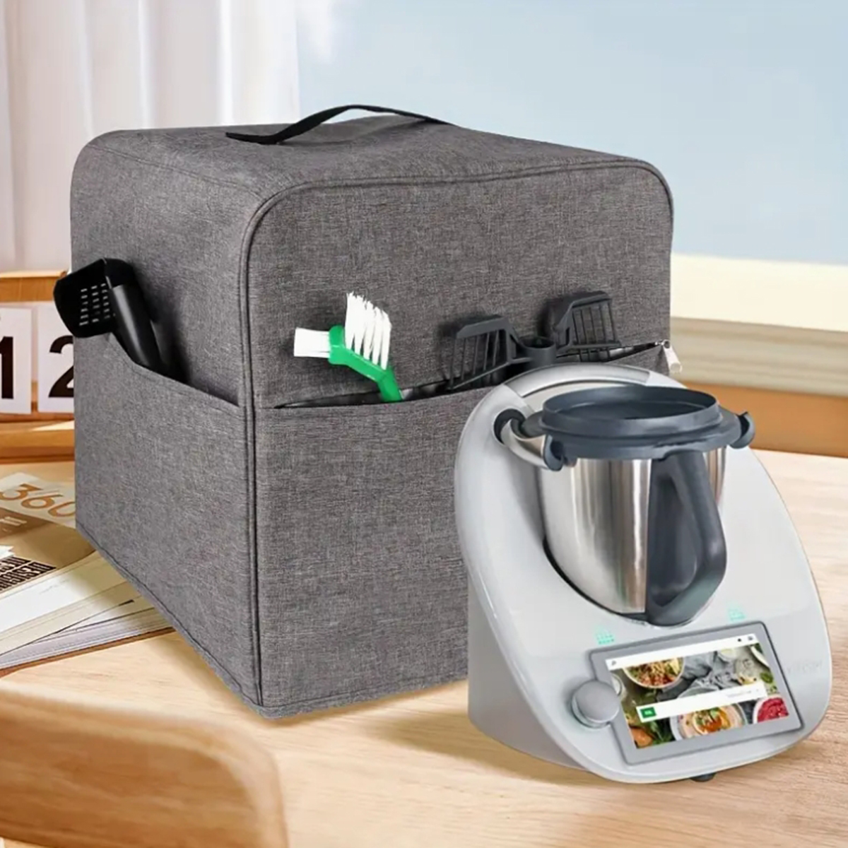 Kitchen Gadgets Thermomix - Grey Oxford cloth Thermomix TM5/TM6 mixer