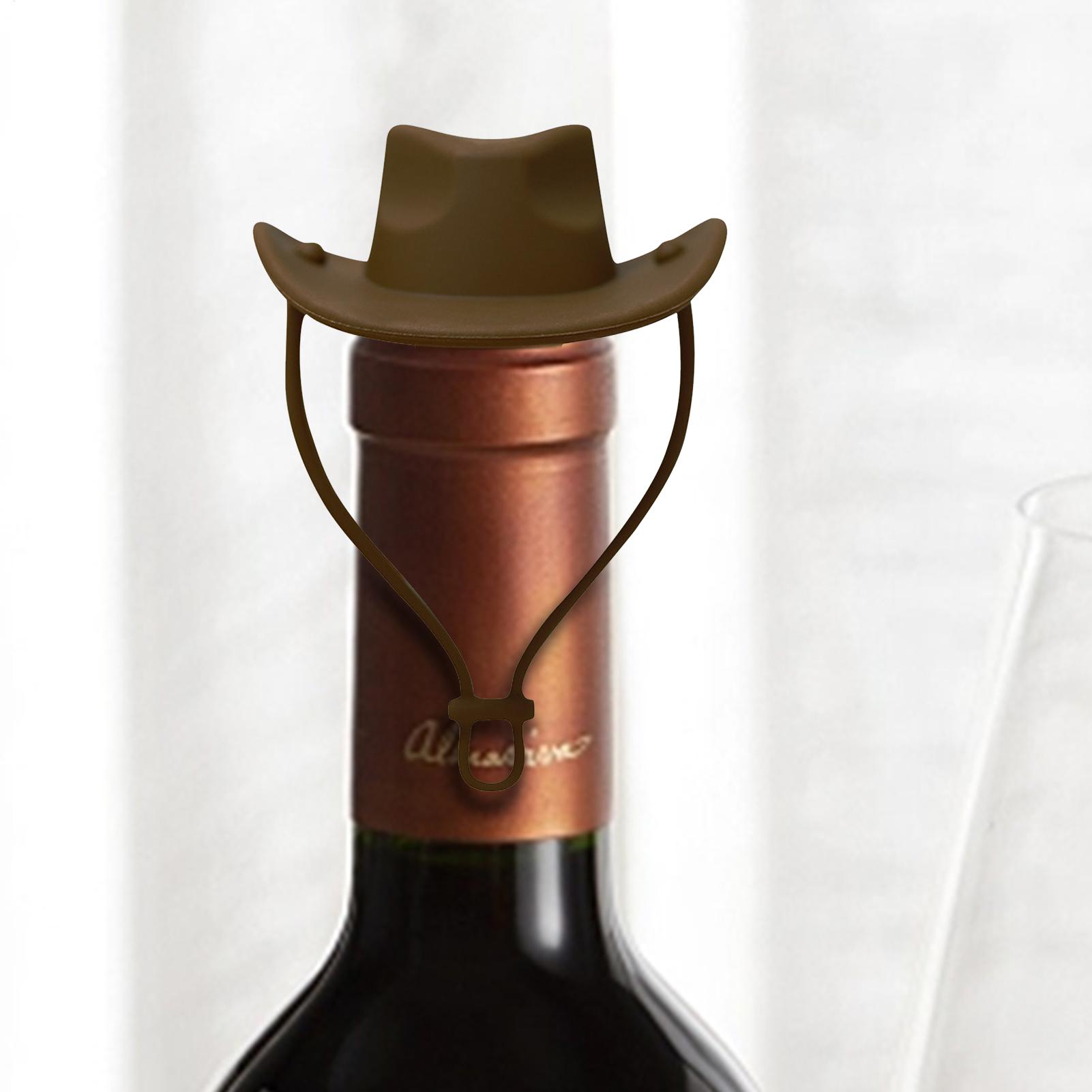 Cowboy Hat Wine Stopper Cowboy - Kitchen Gadgets Men บทวิจารณ์และราคา