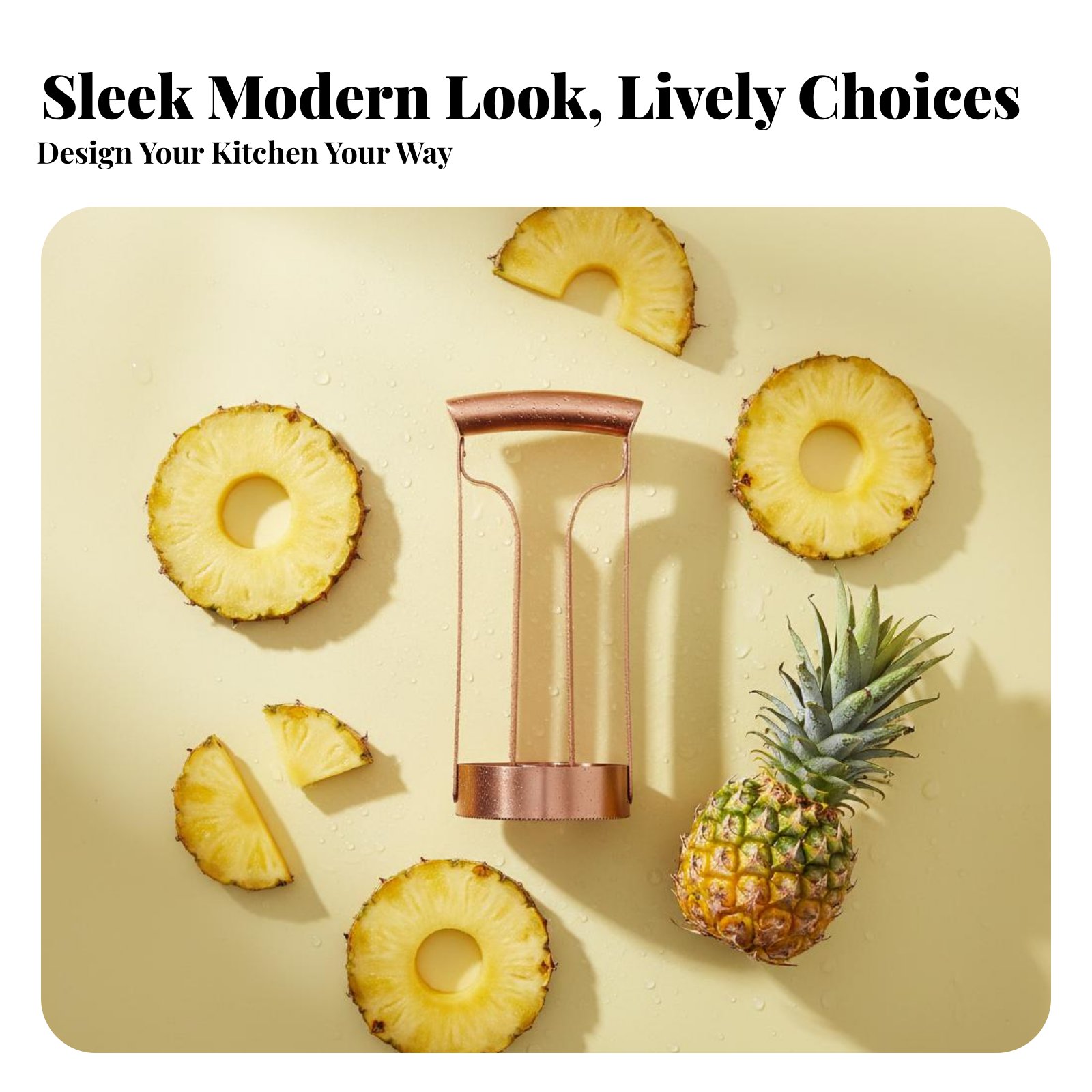 Stainless Steel Pineapple Cutt - Kitchen Gadgets & Toys บทวิจารณ์และราคา