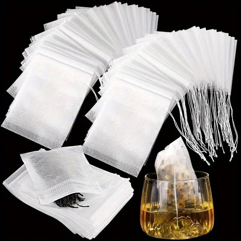 100Pcs Disposable Tea Bags Fil - Kitchen Room Gadgets บทวิจารณ์และราคา