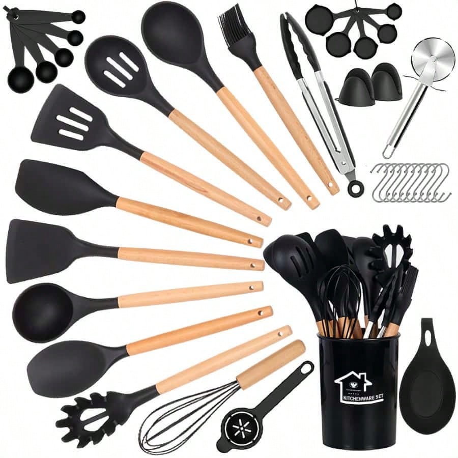 Umite Silicone Cooking Kitchen - Kitchen Gadgets Made In Usa บทวิจารณ์และราคา