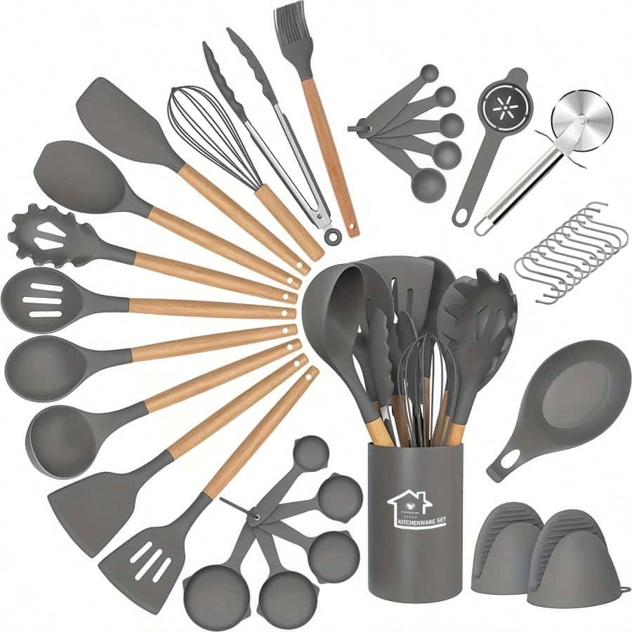 Umite Silicone Cooking Kitchen - Kitchen Gadgets Made In Usa บทวิจารณ์และราคา