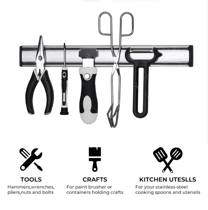 Kitchen Knife Holder Multipurp - Magnetic Knife Strip บทวิจารณ์และราคา