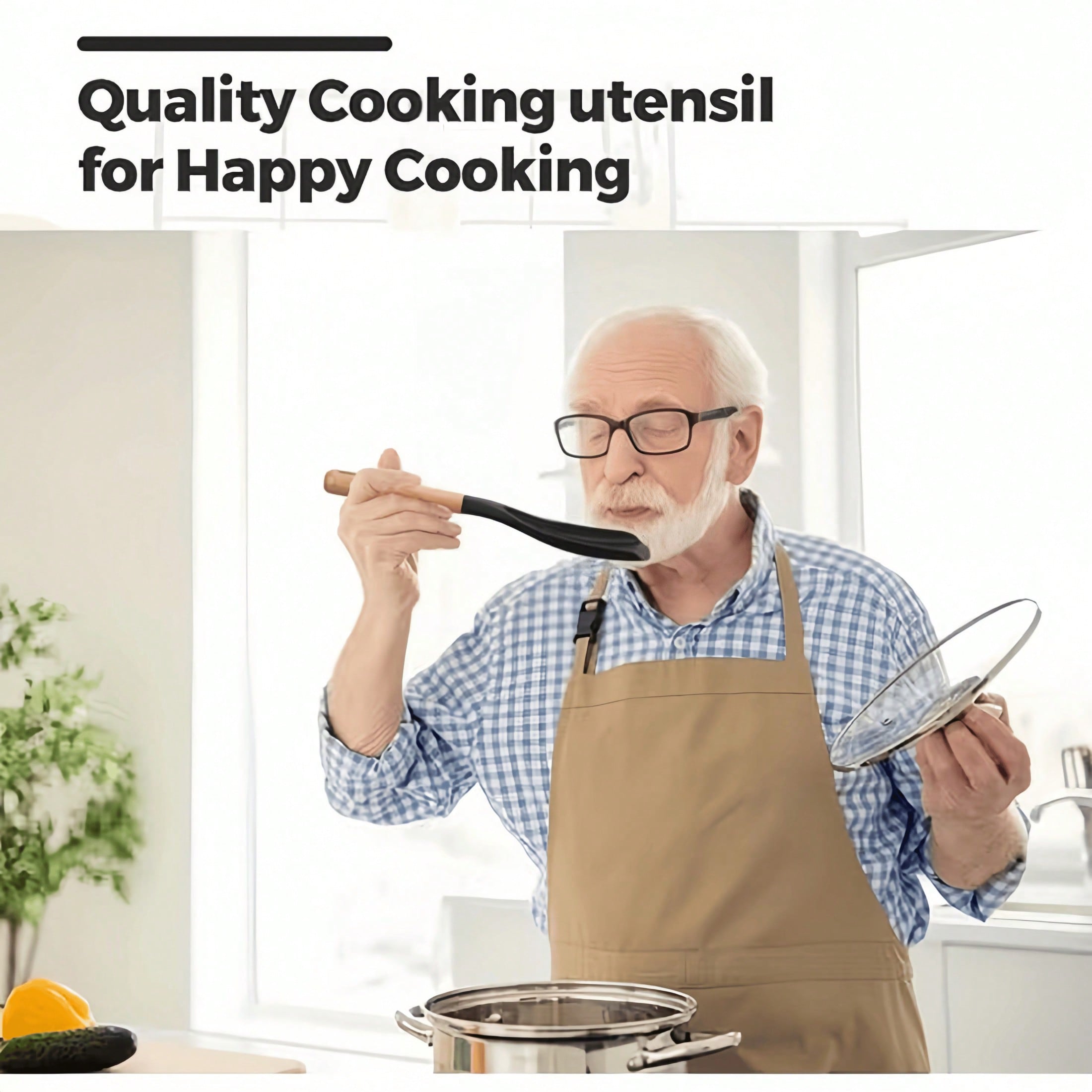 This Cooking Spoon, Made Of Si - Kitchen Gadgets Made In Usa บทวิจารณ์และราคา