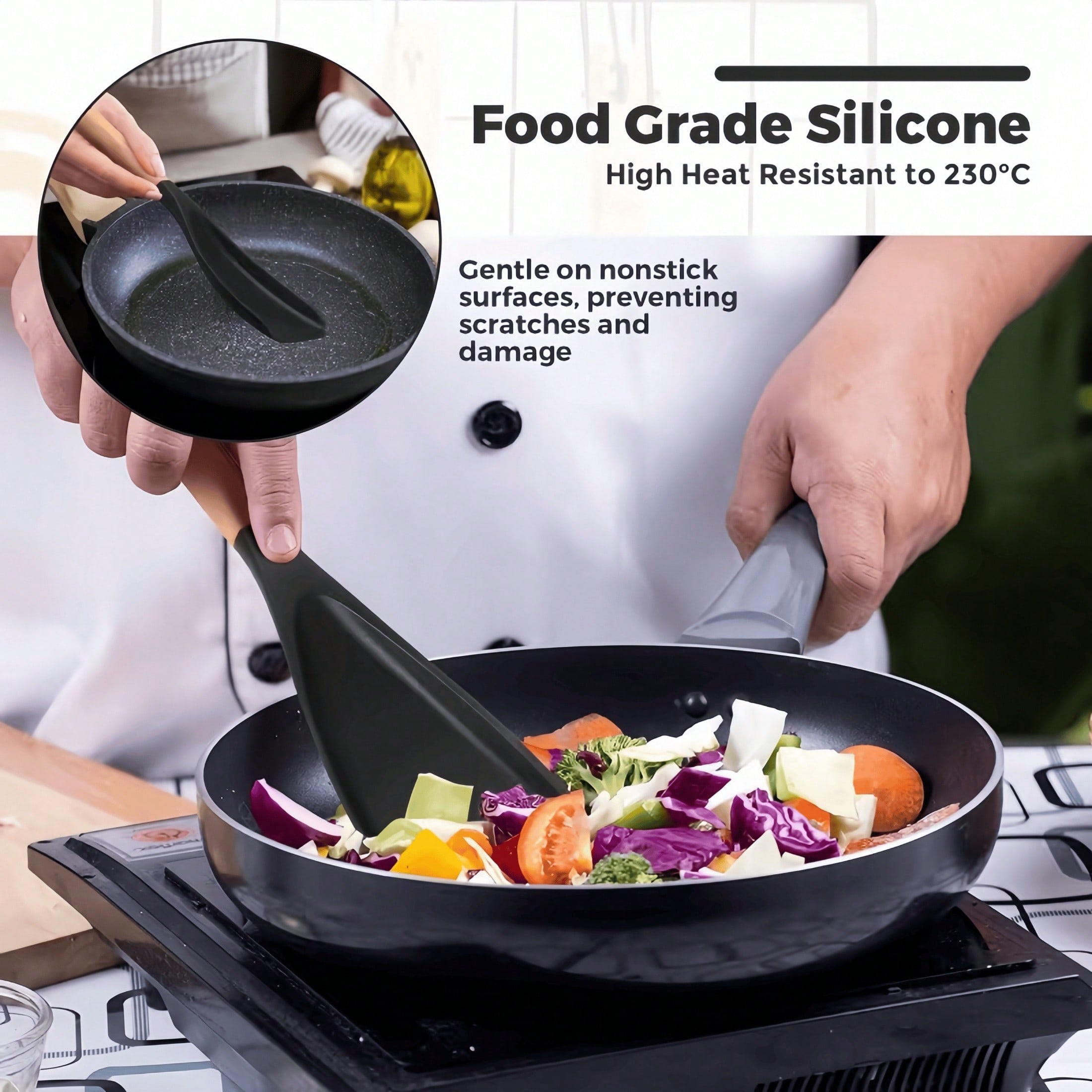 This Cooking Spoon, Made Of Si - Kitchen Gadgets Made In Usa บทวิจารณ์และราคา