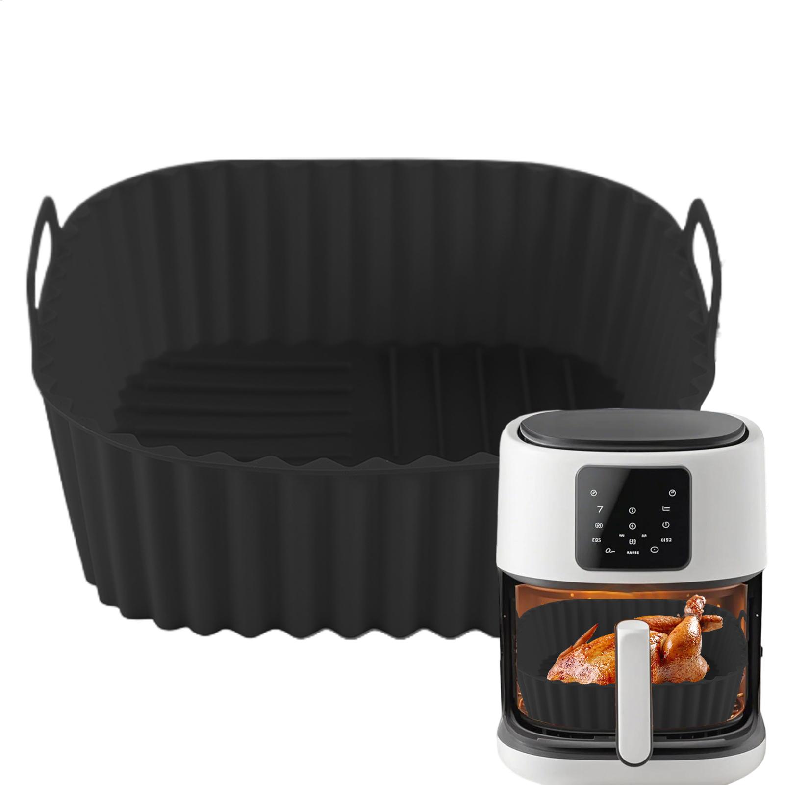 Silicone Air Fryer Liners Pot  - Kitchen Gadgets Men บทวิจารณ์และราคา