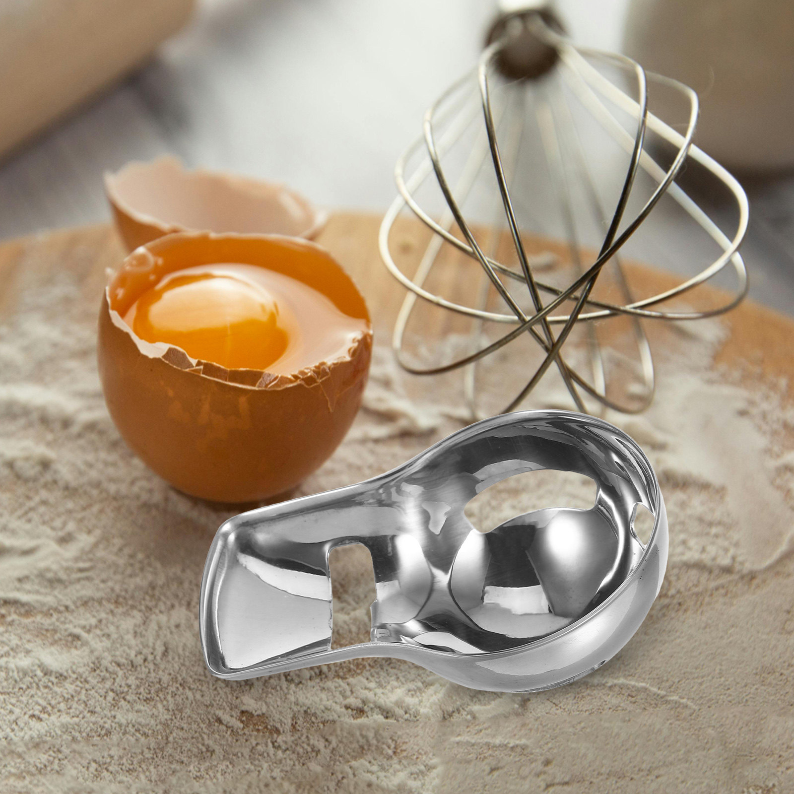 Egg White Yolk Separator Tool  - Kitchen Gadgets Made In Usa บทวิจารณ์และราคา