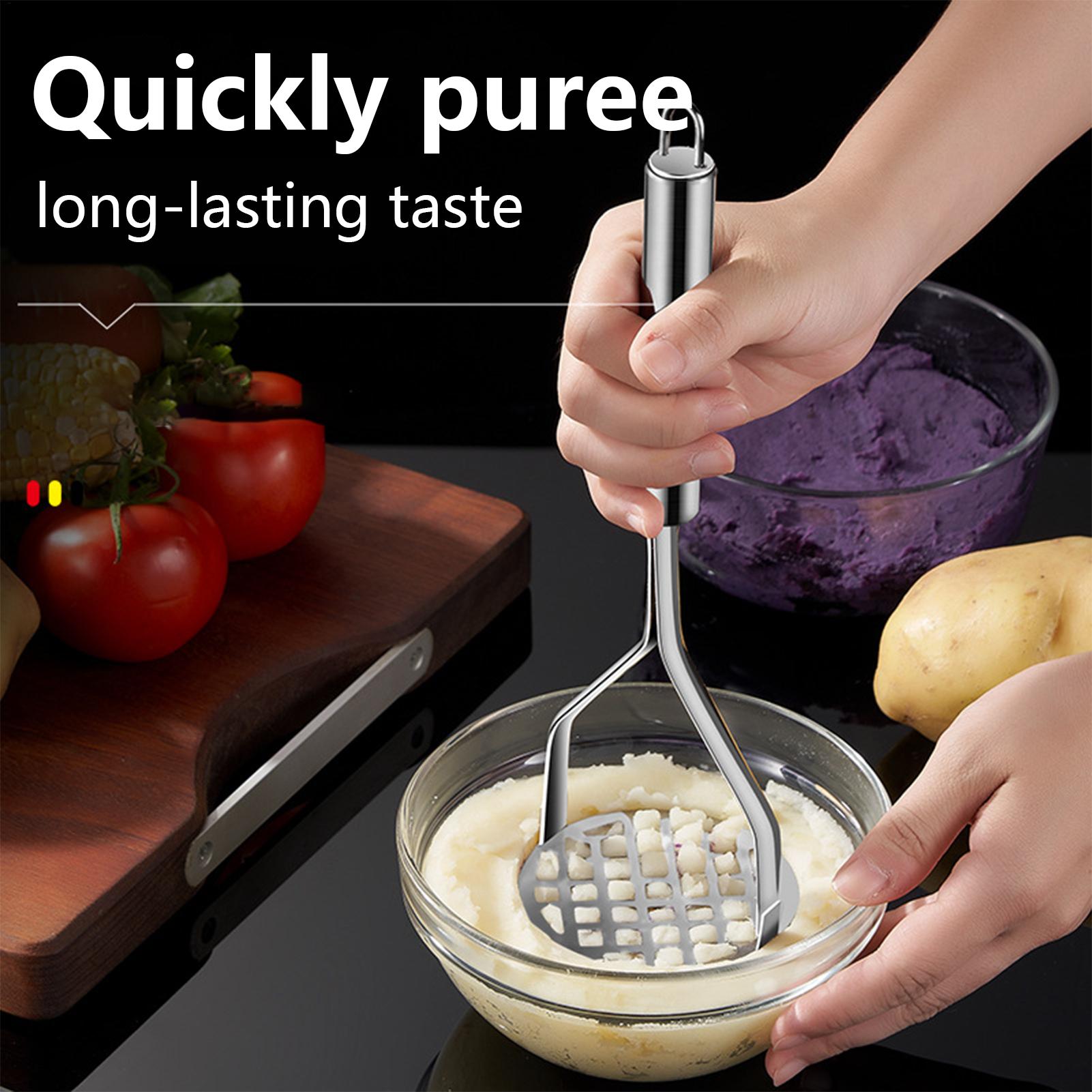 Manual Stainless Steel Potato  - Kitchen Gadgets Men บทวิจารณ์และราคา