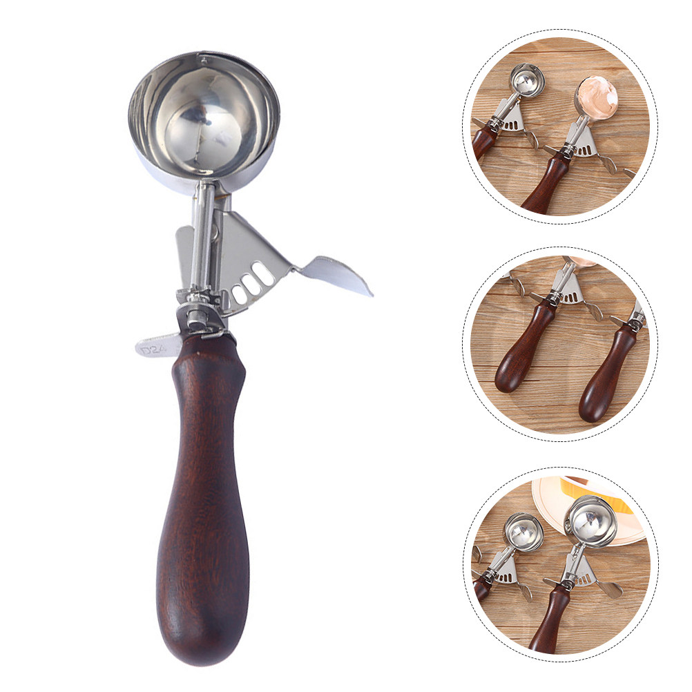 Stainless Steel Ice Cream Scoo - Kitchen Gadgets & Toys บทวิจารณ์และราคา