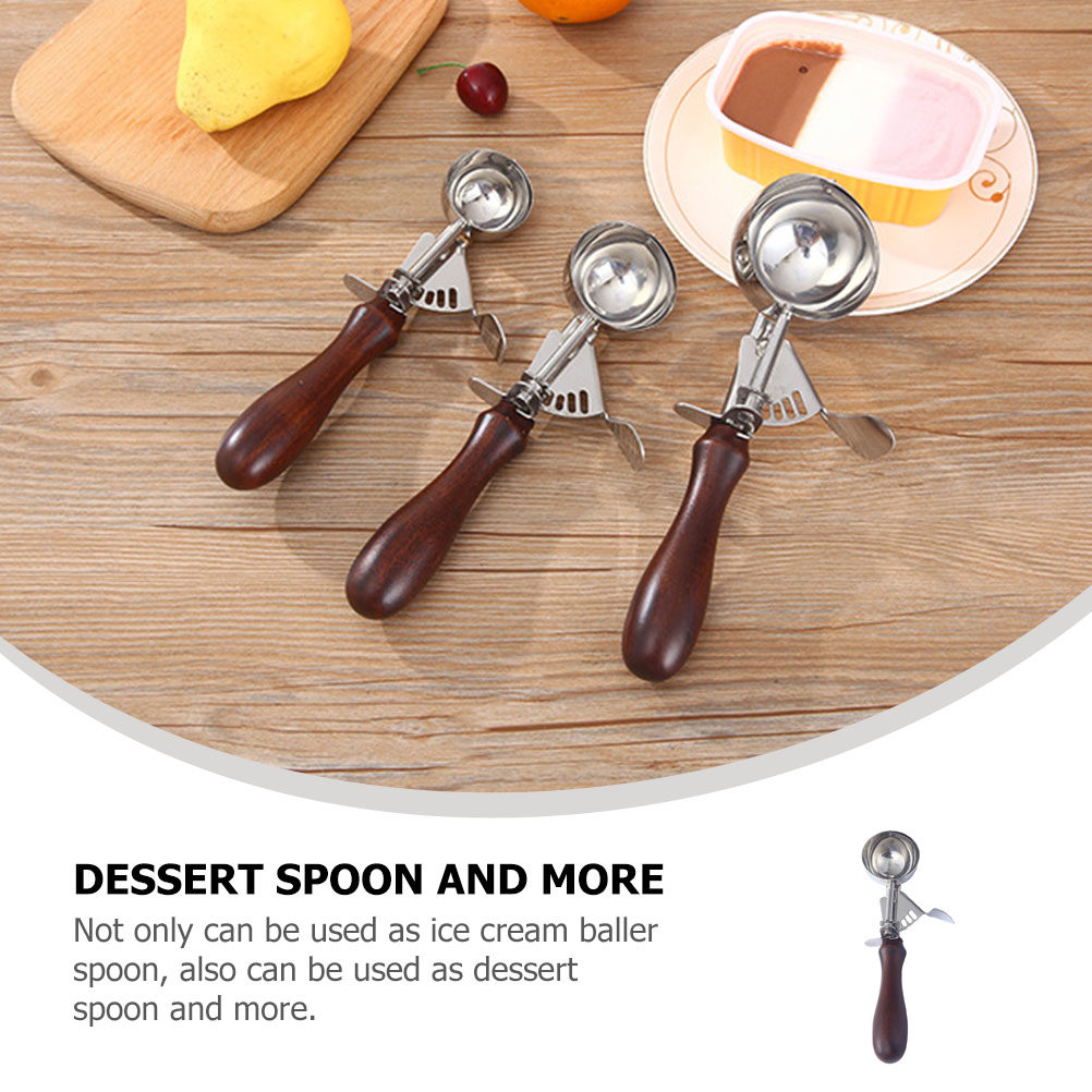Stainless Steel Ice Cream Scoo - Kitchen Gadgets & Toys บทวิจารณ์และราคา