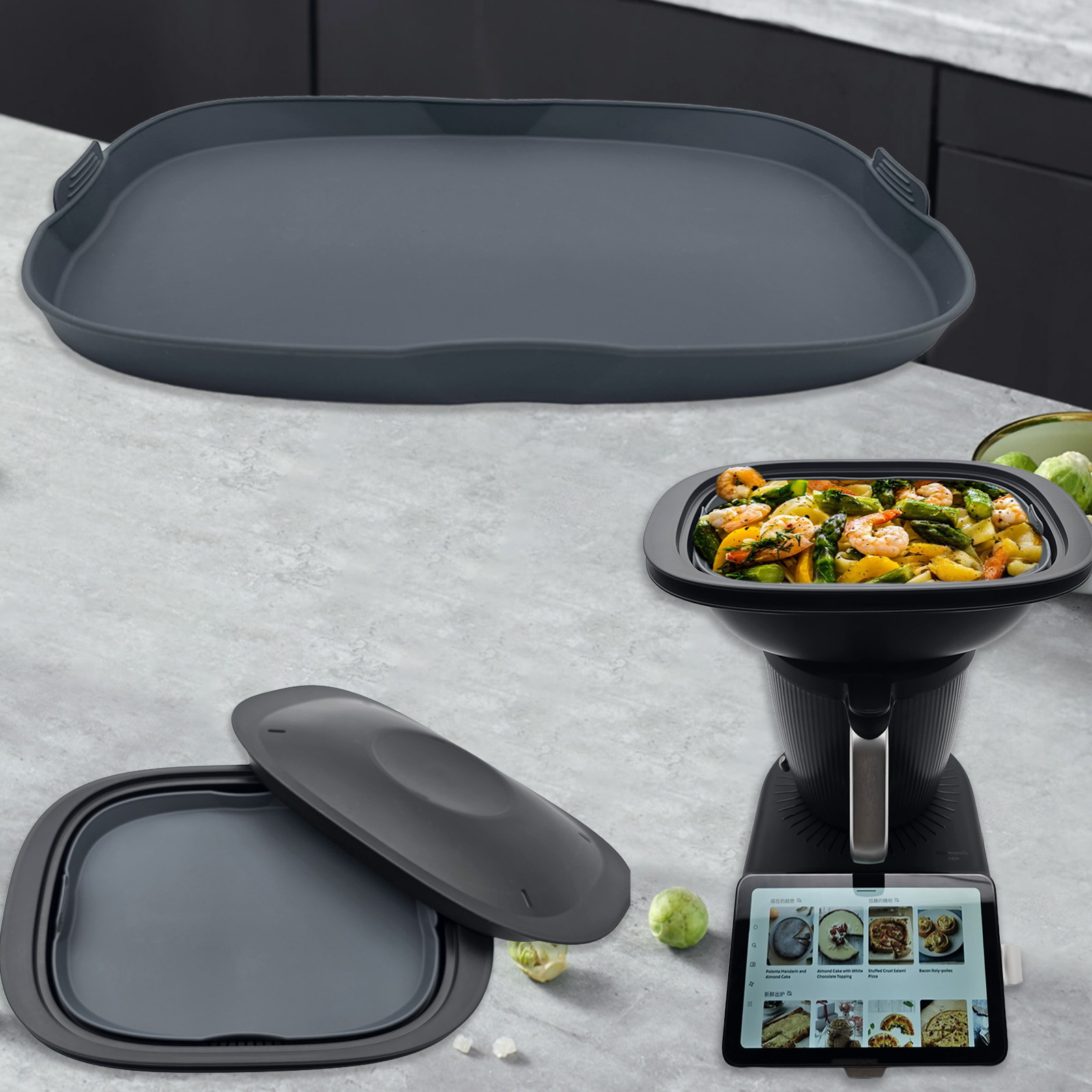 Silicone Steamer&Baking Dish f - Kitchen Gadgets Thermomix บทวิจารณ์และราคา