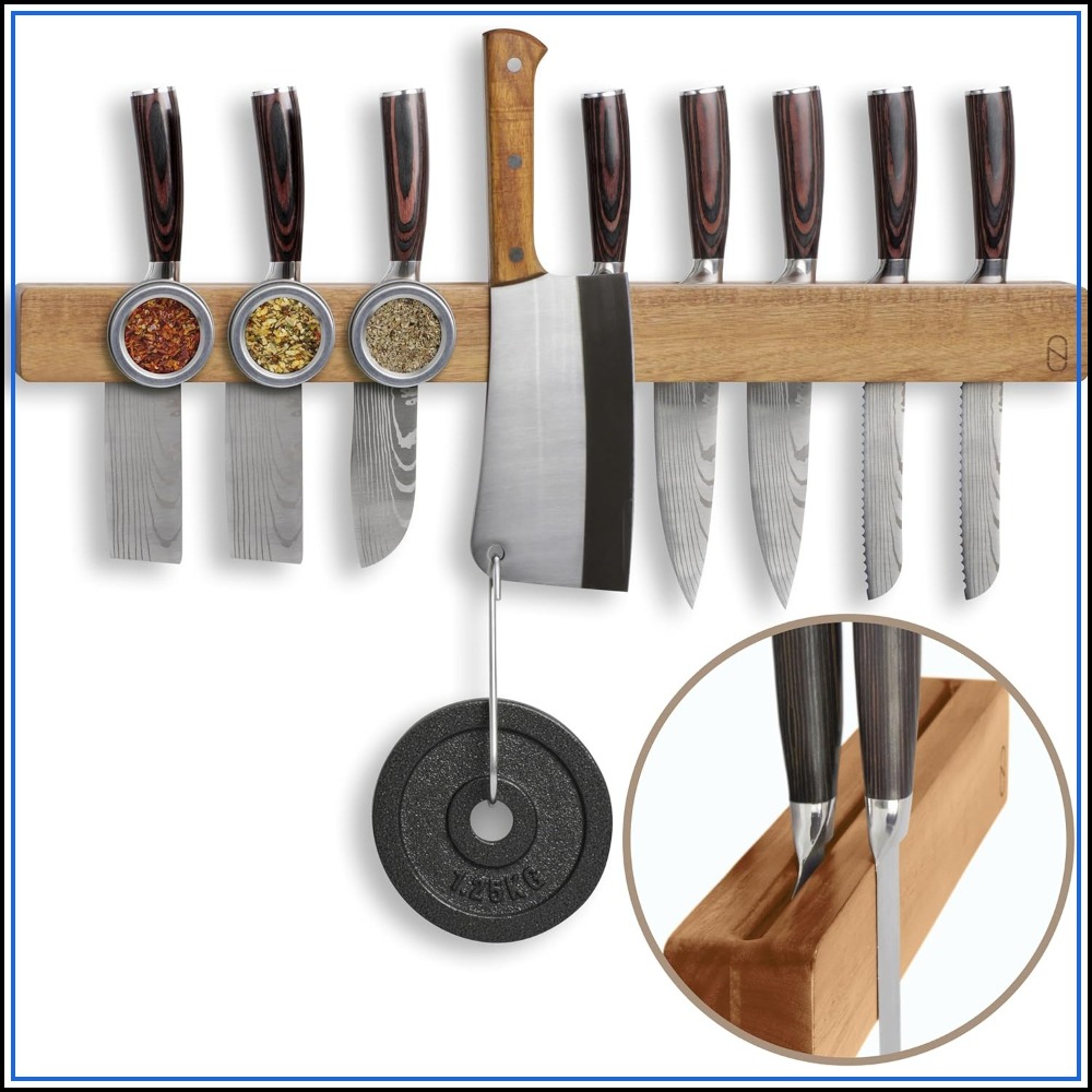 Premium 24 inch Magnetic Knife - Magnetic Knife Strip บทวิจารณ์และราคา