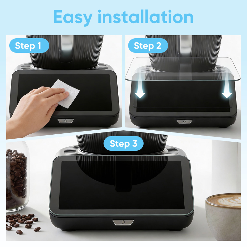 1/2Pcs Pet Film Tempered Glass - Kitchen Gadgets Thermomix บทวิจารณ์และราคา