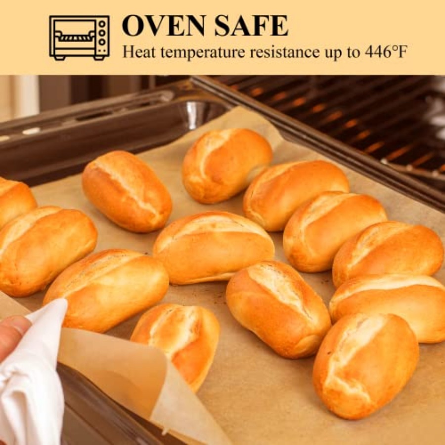 100PCS Unbleached Parchment Pa - Kitchen Gadgets & Toys บทวิจารณ์และราคา