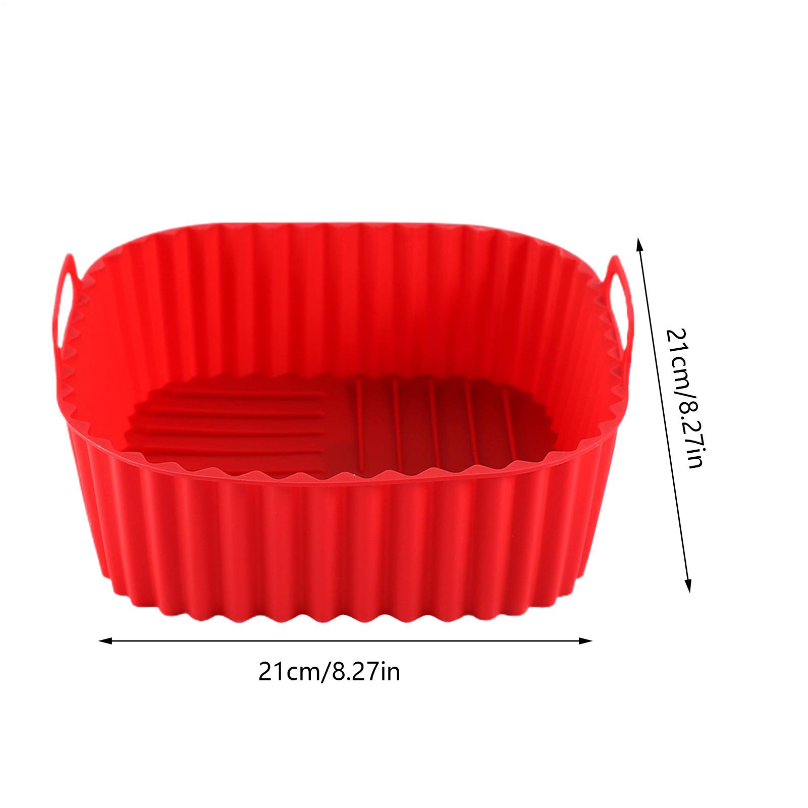 Silicone Air Fryer Liners Pot  - Kitchen Gadgets Men บทวิจารณ์และราคา
