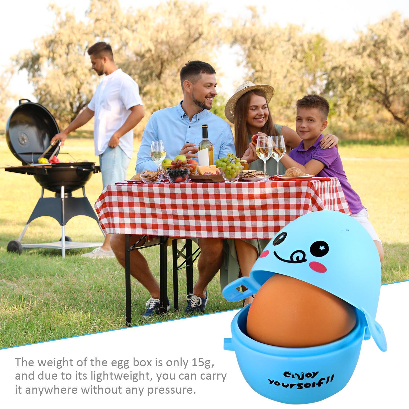 1pc Portable Egg Container Car - Kitchen Room Gadgets บทวิจารณ์และราคา