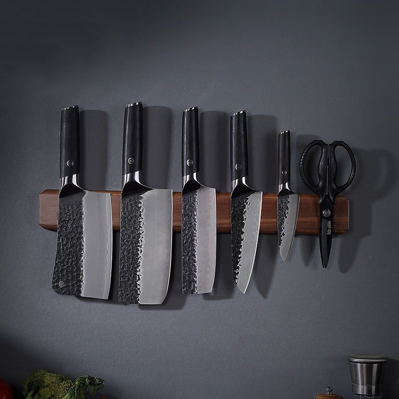Brand Thick Acacia Wood Magnet - Magnetic Knife Strip บทวิจารณ์และราคา