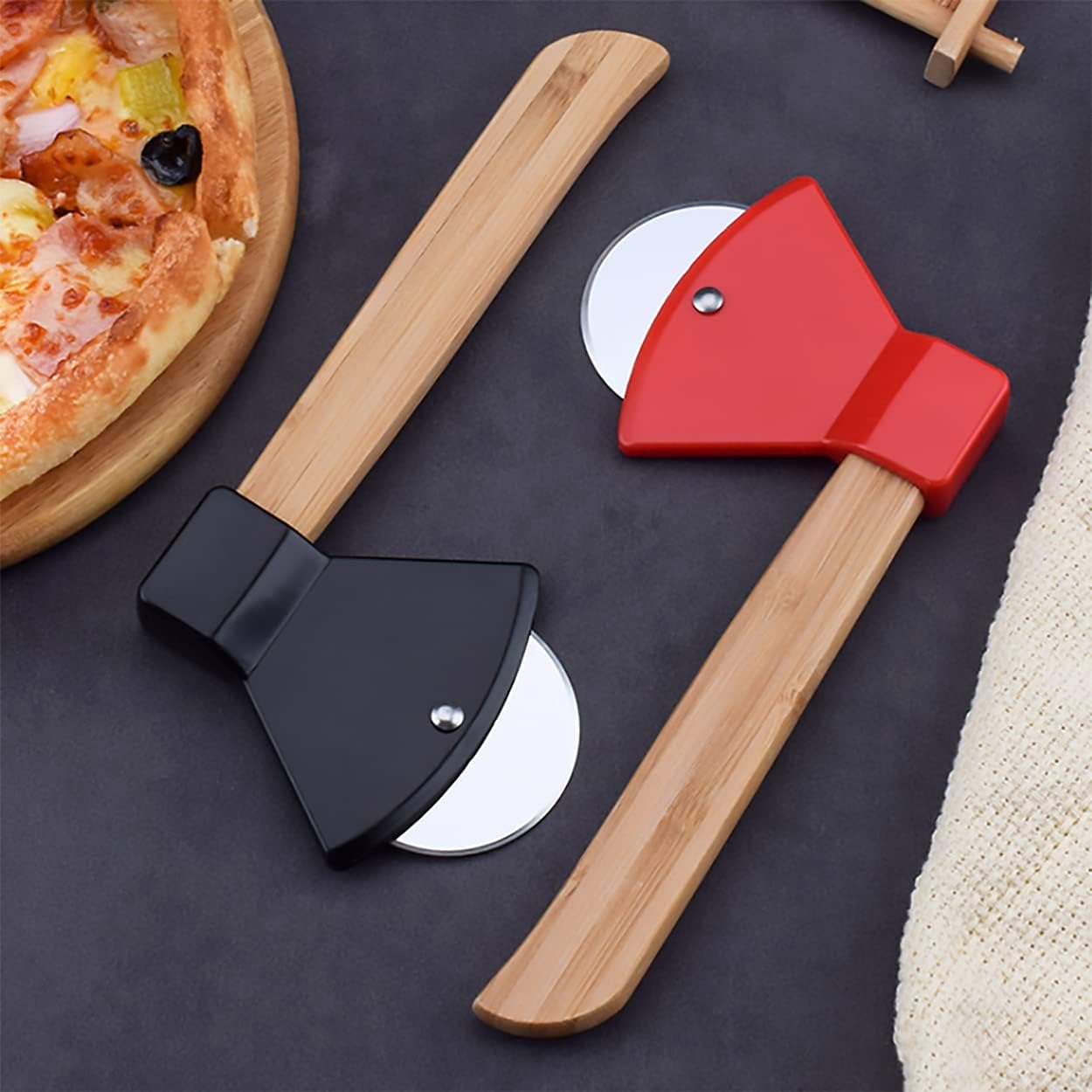 Funny Axe Design Pizza Cutter, - Kitchen Gadgets Men บทวิจารณ์และราคา
