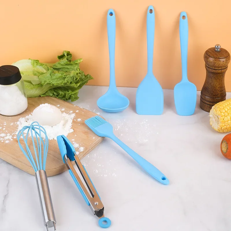 Silicone Kitchen Tools Set 6 S - Kitchen Gadgets Made In Usa บทวิจารณ์และราคา