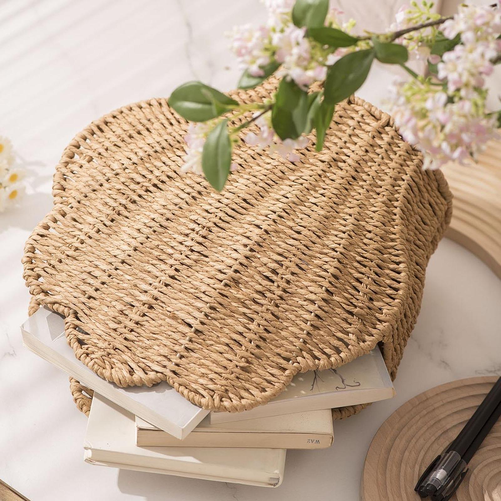 DIY Woven Storage Basket Multi - Kitchen Room Gadgets บทวิจารณ์และราคา
